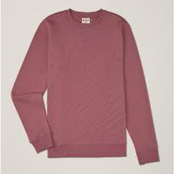 Pact Tops - Pact crewneck sweatshirt light rose pink color size small